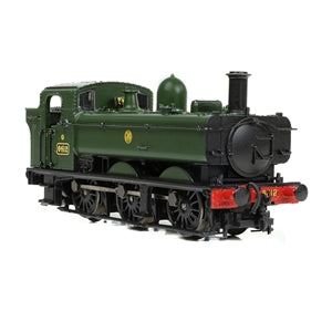 Graham Farish 371-990 GWR 64XX Pannier Tank 6412 GWR Green (Shirtbutton) (Preserved) - N Gauge