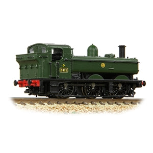 Graham Farish 371-990 GWR 64XX Pannier Tank 6412 GWR Green (Shirtbutton) (Preserved) - N Gauge