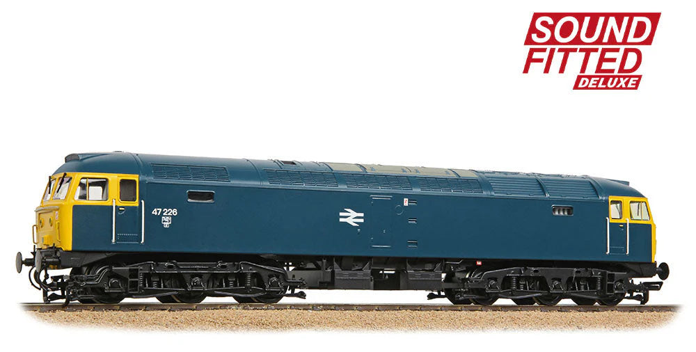 Bachmann 35-411ASFX Class 47/0 Diesel Locomotive Number 47226  in BR Blue ** DCC SOUND FITTED ** - OO Gauge