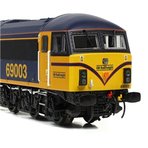 Bachmann 35-778SFX Class 69 69003 ''The Railway Observer"  GBRF Blue and Orange Livery- OO Gauge DCC SOUND FITTED DELUXE