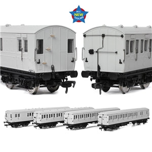 EFE Rail E86021 Ex LBSC Isle of Wight 4 Coach Pack , SR Maunsell Green- OO Gauge