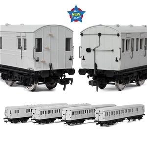 EFE Rail E86023 LBSCR IOW 45ft 4-Coach Pack - BR Crimson - OO Gauge