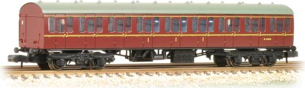 Graham Farish 374-281B MK1 Suburban Composite Coach BR Maroon  - N Gauge - Pre-Owned