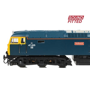 Graham Farish 371-829ASF Class 47/4 47425 'Holbeck' BR Blue Locomotive - N Gauge - SOUND FITTED