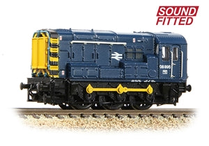 Graham Farish 371-015FSF Class 08 08895 BR Blue - N Gauge SOUND FITTED