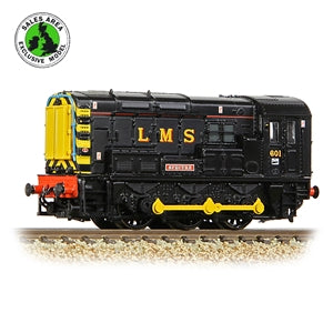 Graham Farish 371-020 Class 08 Diesel Shunter Number 08601 named "Spectre" in LMS Black Livery - N Gauge ** Bachmann / Farish Regional Exclusive Model **