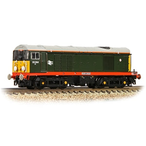 Graham Farish 371-029 Class 20/0 20064 'River Sheaf' BR Green With Red Solebar -  N Gauge