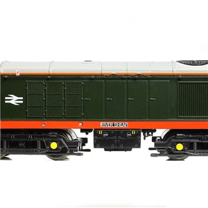 Graham Farish 371-029 Class 20/0 20064 'River Sheaf' BR Green With Red Solebar -  N Gauge