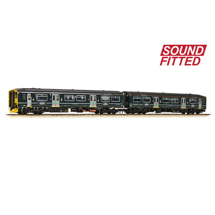 Graham Farish 371-337SF 150/2 2-Car DMU 150232 GWR Green - N gauge - Sound Fitted