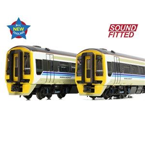 Graham Farish 371-850SF Class 158 2-Car DMU 158849 BR Regional Railways - N gauge - Sound Fitted