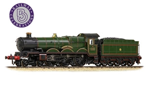 Graham farish 372-035 GWR 4073 'Castle' 4082 'Windsor Castle' GWR Lined Green (Shirtbutton)- N Gauge