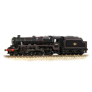 Graham farish 372-137A LMS Stanier Class 5 45195 BR Lined Black Late Crest Locomotive - N Gauge