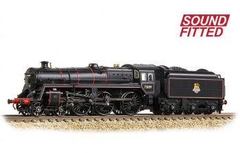 Graham Farish 372-727ASF BR Standard Class 5MT Number 73109 in BR Lined Black Livery (Early Crest) DCC SOUND FITTED - N Gauge