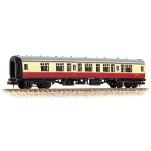 Graham Farish 374-255D BR MK1 CK Composite Corridor Coach in BR Crimson and Cream Livery - N Gauge