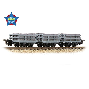 Bachmann 393-227 Set of Dinorwic Slate Wagons With Sides, Grey With Load, 3 Pack - 009 Gauge