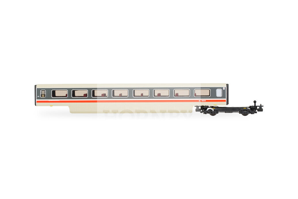 Hornby R40209A BR Class 370 Advanced Passenger Train 2-Car TS Coach Pack No.48203 & 48204, OO Gauge