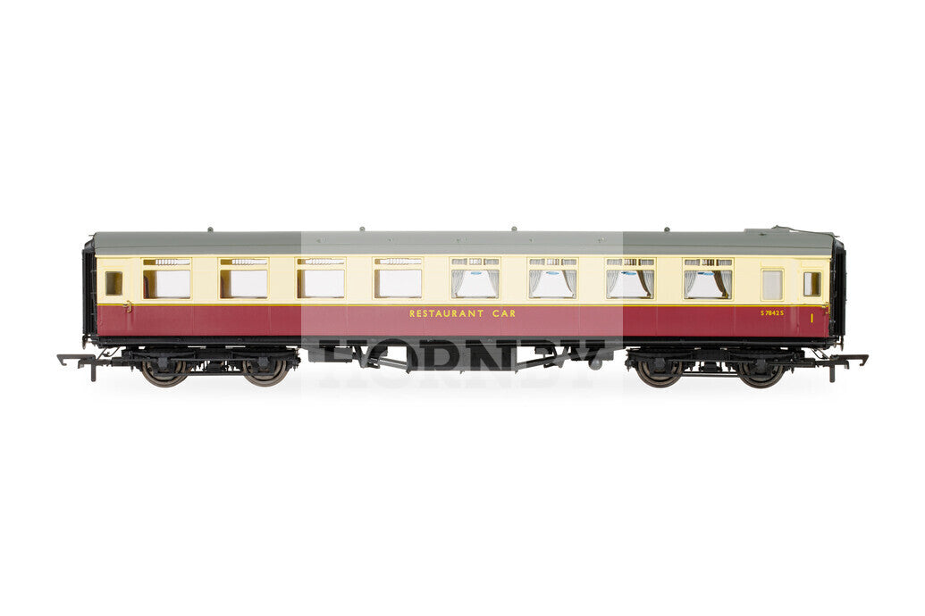Hornby R40222 BR Maunsell Composite Dining Saloon 'S7842S', OO Gauge