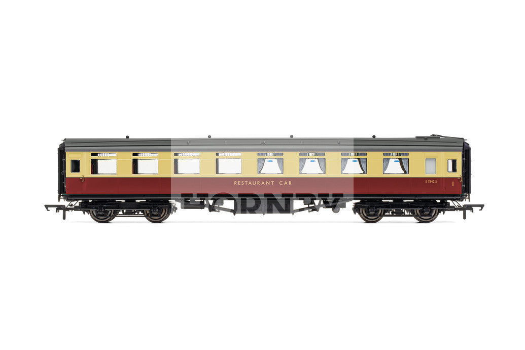 Hornby R40222 BR Maunsell Composite Dining Saloon 'S7842S', OO Gauge