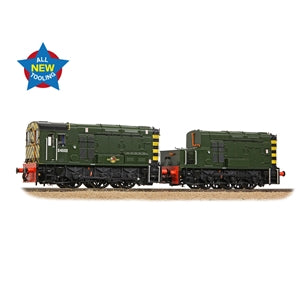 Bachmann 35-945 Class 13 D4502 BR Green (Wasp Stripes) - OO Gauge