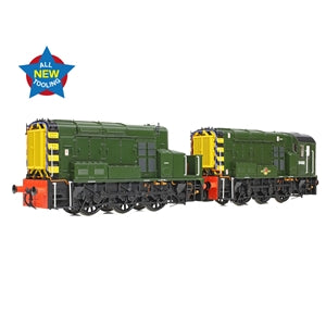 Bachmann 35-945 Class 13 D4502 BR Green (Wasp Stripes) - OO Gauge