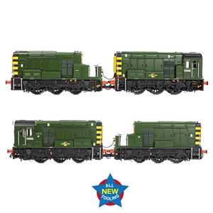 Bachmann 35-945 Class 13 D4502 BR Green (Wasp Stripes) - OO Gauge