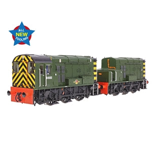 Bachmann 35-945 Class 13 D4502 BR Green (Wasp Stripes) - OO Gauge