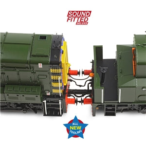 Bachmann 35-945SFX Class 13 D4502 BR Green (Wasp Stripes) - OO Gauge SOUND FITTED DELUXE