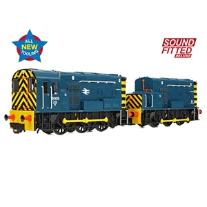 Bachmann 35-946SFX Class 13 13003 BR Blue - OO Gauge - SOUND FITTED Deluxe