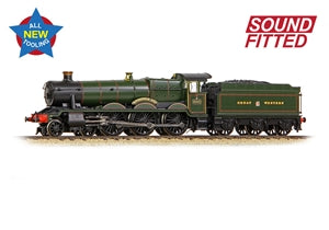 Graham farish 372-450SF GWR 'Modified Hall' 6960 'Raveningham Hall' GWR Lined Green (GW Crest)- N Gauge