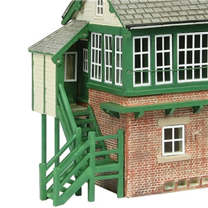 Bachmann 44-187 Great Central Signal Box, Green, OO Scale