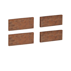 Bachmann Scenecraft 44-565 6FT Victorian Wall Sections x 4, OO Scale