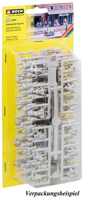 Noch 44985 Unpainted Figure Set - TT Scale