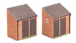 Bachmann 44-046 Scenecraft Outhouses - OO Scale