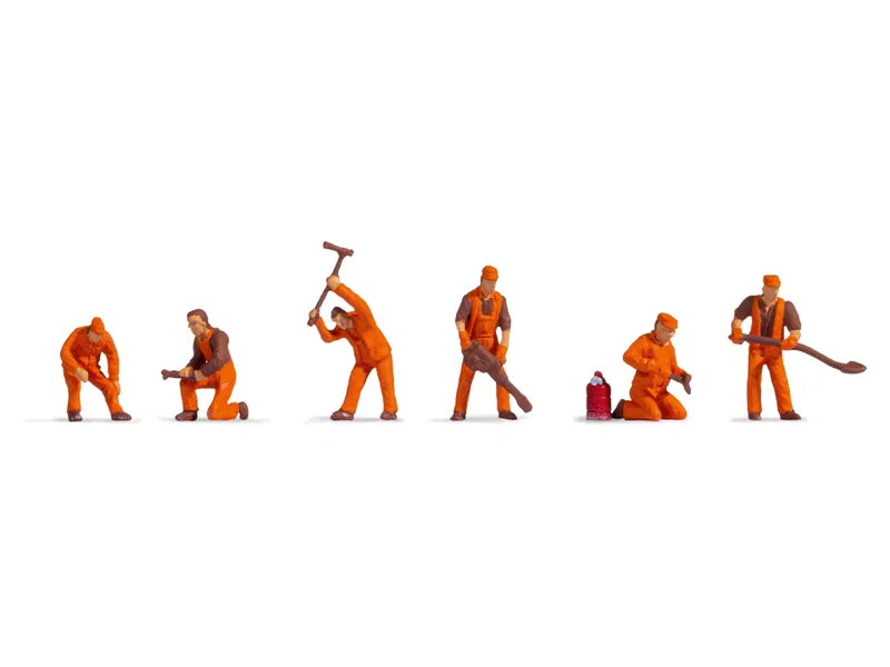 Noch 47012 Railway Construction Crew - TT Scale