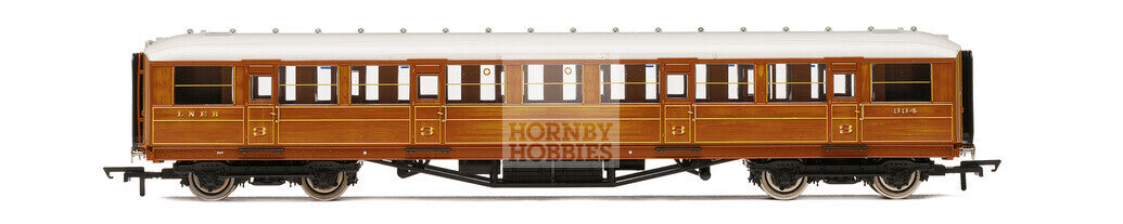 Hornby R4828A LNER 61ft 6in Corridor 3rd Class Coach '334' - OO Scale