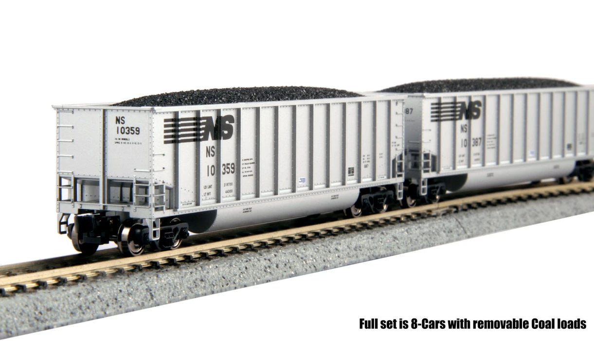 BER Kato 106-4623 N Norfolk Southern Bethgon Coalporter (8)  - N Gauge (pre-owned)