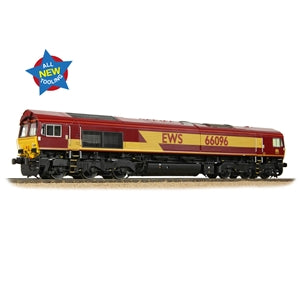 Bachmann 50-000 Class 66/0 66096 EWS Livery  - OO Gauge