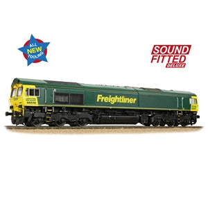 Bachmann 50-001SFX Class 66/6 66515 Freightliner Green - OO Gauge - SOUND FITTED Deluxe