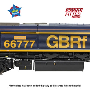 Bachmann 50-003ASFX Class 66/7 66777 'Annette' GBRF Europorte - OO Gauge SOUND FITTED DELUXE
