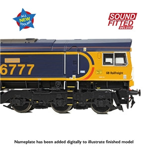 Bachmann 50-003ASFX Class 66/7 66777 'Annette' GBRF Europorte - OO Gauge SOUND FITTED DELUXE