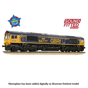 Bachmann 50-003ASFX Class 66/7 66777 'Annette' GBRF Europorte - OO Gauge SOUND FITTED DELUXE