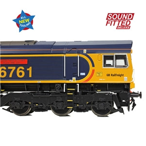 Bachmann 50-003SFX Class 66/7 66761 'Wensleydale Railway Association 25 Years 1990-2015' GBRF Europorte - OO Gauge SOUND FITTED DELUXE
