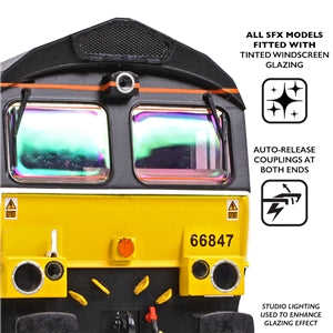 Bachmann 50-003SFX Class 66/7 66761 'Wensleydale Railway Association 25 Years 1990-2015' GBRF Europorte - OO Gauge SOUND FITTED DELUXE