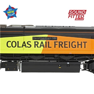 Bachmann 50-004ASFX Class 66/8 66850 'David Maidment OBE' Colas Rail Freight - OO Gauge SOUND FITTED DELUXE
