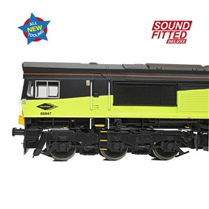 Bachmann 50-004SFX Class 66/8 66847 'Terry Baker' Colas Rail Freight - OO Gauge SOUND FITTED DELUXE