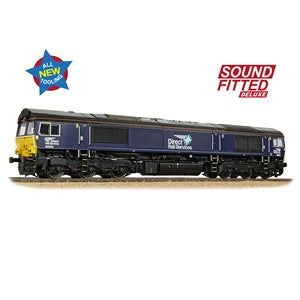 Bachmann 50-009SFX Class 66/0 66304 DRS Compass Livery - OO Gauge **  SOUND FITTED Deluxe ** (Copy)