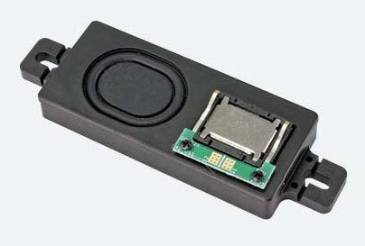 Loksound 50344 Passive Radiator speaker :  LokSound V5, 24mm x 55mm x 8.6mm, 4 Ohms, Bass Reflex