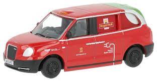 Oxford Diecast 76TX5003 Royal Mail TX5 Taxi Prototype VN5 Van, 1:76 Scale