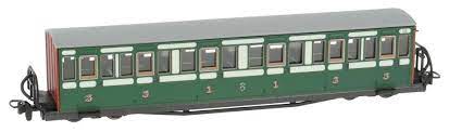 Peco GR-621A FR Long 'Bowsider' Bogie Coach, Early Preservation Livery No.19 - 00-9