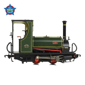 Bachmann 71-028 Quarry Hunslet 0-4-0 Tank "Una" in Lined Green Livery -  1:43.5/ NG7 Scale